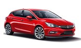 (Group C1) Opel Astra or similar. 5 seats, 5 doors, automatic.