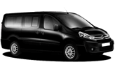 (Group E) Citroën Jumpy or similar. 9 seats, 5 doors, manual.